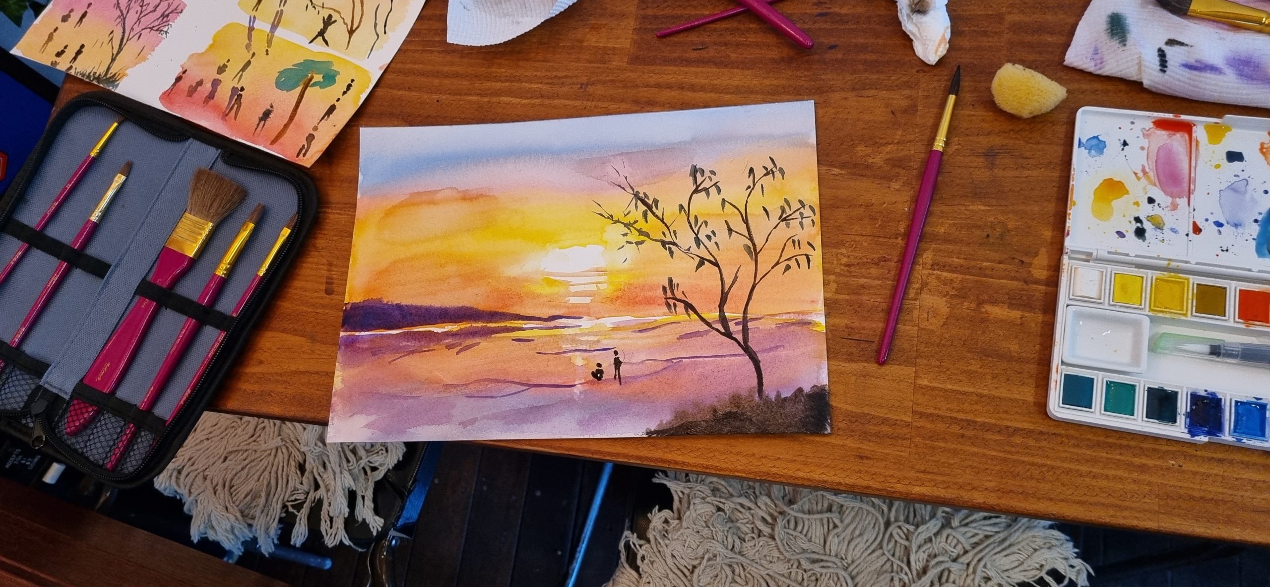Sip and Paint Melbourne Painting Classes Draw and Drink