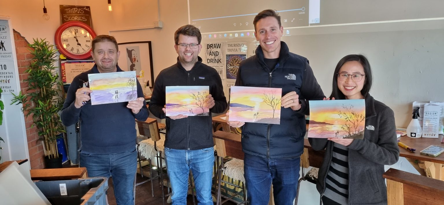 Sip and Paint Melbourne Painting Classes Draw and Drink